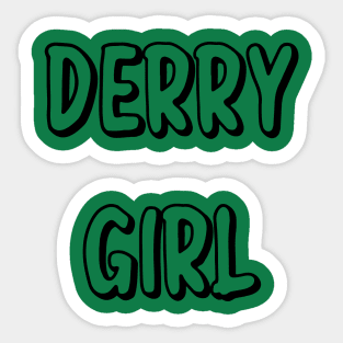 Derry Girl Sticker